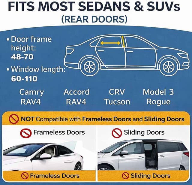 Detalle 2 de Auto Baby Sonnenschutz Mesh 60-110 cm