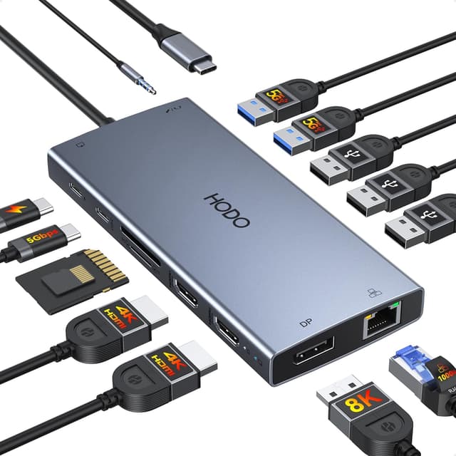 Imagen de HODO Dockingstation 15-in-1 en OfertitasTOP