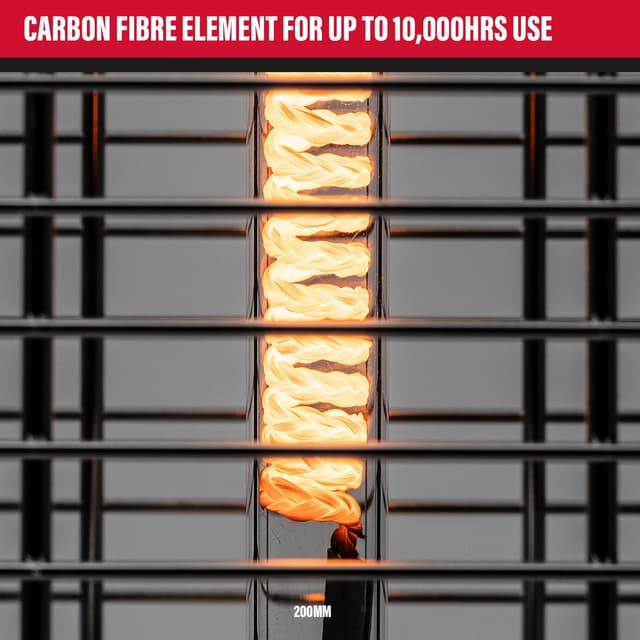 Detalle de SIP Infrared Pyramid Patio Heater 2kW