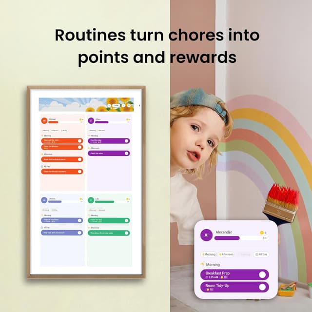 Detalle 2 de ApoloSign 21.5" Digital Calendar 21.5-inch