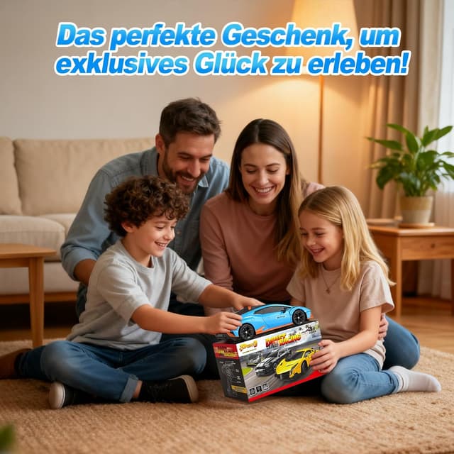 Thumbnail 6 de Lamborghini RC Drift Auto (1:24) Mini 4WD – ferngesteuertes Drift-Car mit LED und bis zu 25 km/h