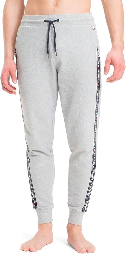 Detalle de Tommy Hilfiger Pantalón Jogger gris M, 75% algodón