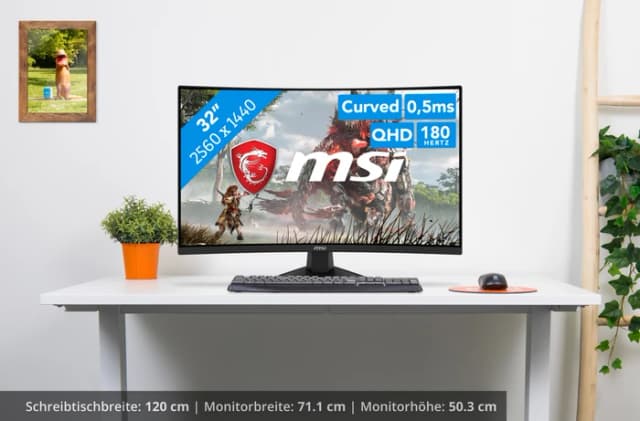 Thumbnail 6 de MSI MAG 321CQFDE E18 Gaming Monitor