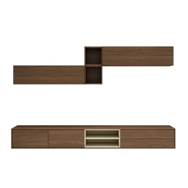 Detalle 2 de El Corte Inglés Evolution 2.0 mueble salón 3 módulos 🛋