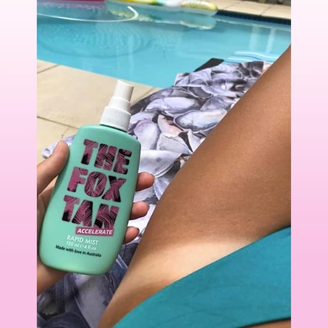 Detalle de The Fox Tan Rapid Tanning Mist – Potencia y Acelera Tu Bronceado ☀