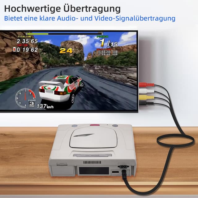 Thumbnail 5 de S-AV RCA Audio Video Kabel 1,8 m