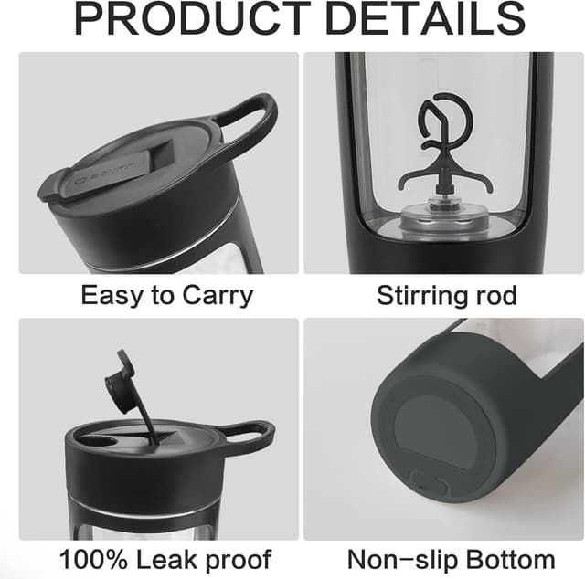 Thumbnail 1 de EQURA Electric Shaker Bottle 650ml