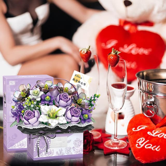 Detalle 1 de MEIEST Flower Building Blocks 10.2in