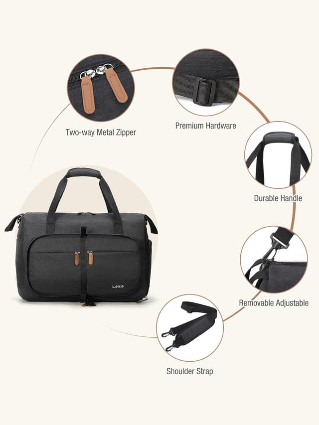 Thumbnail 4 de Lekesky Reisetasche Damen 45x36x20 30L