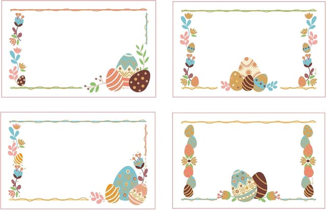 Thumbnail 3 de Biglietto auguri Pasqua glitter 13 x 8,5 cm