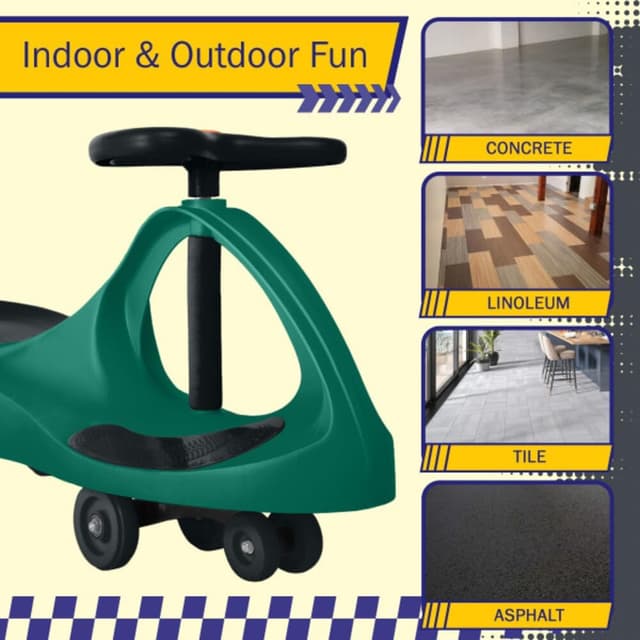 Detalle 2 de Wiggle Car Ride On Toy 30" for Kids