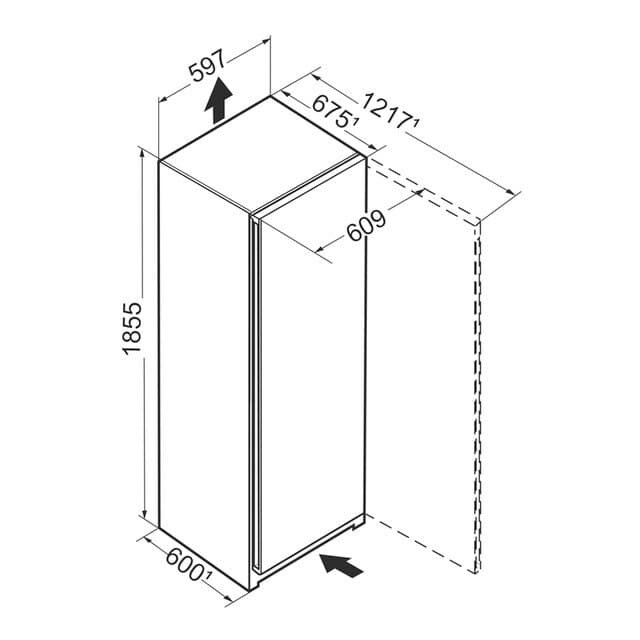 Thumbnail 1 de Liebherr SFNSFD 5227 Congelador vertical NoFrost