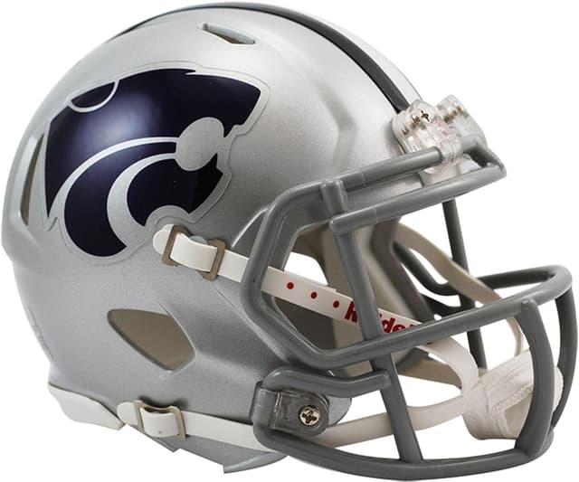 Thumbnail 6 de NCAA Speed Mini Helmet (Half-Scale Replica) with Official Colors & Decals
