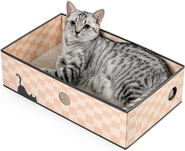 Detalle de Conlun cat scratcher board 41 x 24 cm