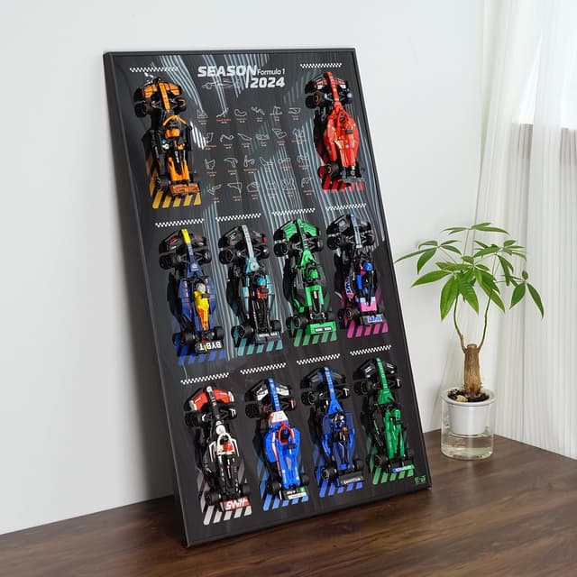 Detalle de cooldac Display Wallboard für LEGO F1