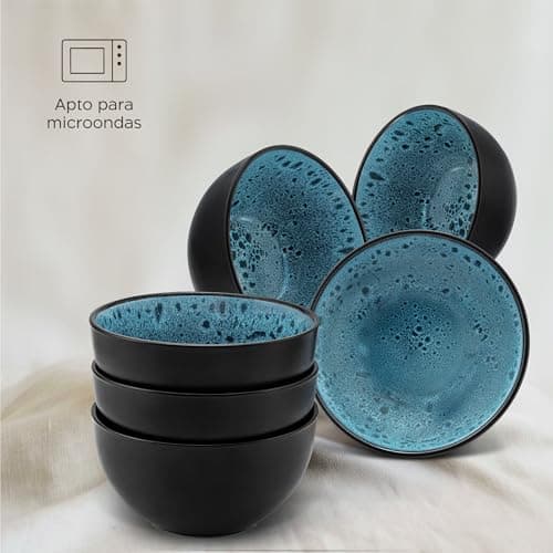 Thumbnail 5 de Twinzee 6 Bols Azur, assiettes Riviera 🍽