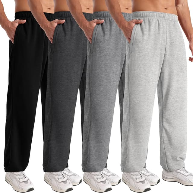Detalle de Aocku 4 Pack Men’s Athletic Sweatpants