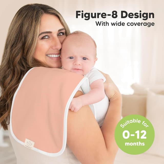 Detalle de Organic Burp Cloths 5-Pack