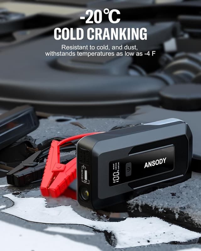 Thumbnail 2 de ANSODY 3000A Starthilfe Powerbank