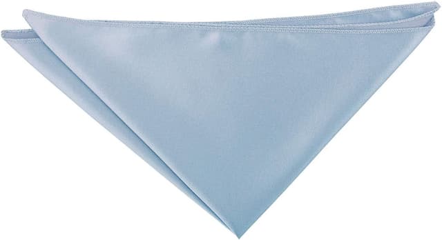 Detalle de DQT Plain Satin Formal & Casual Wedding Handkerchief / Pocket Square Hanky
