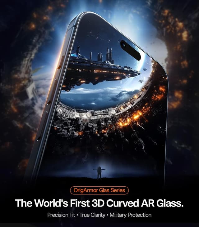 Detalle de TORRAS OrigArmor AR iPhone 17 Pro 9H+ Screen Protector