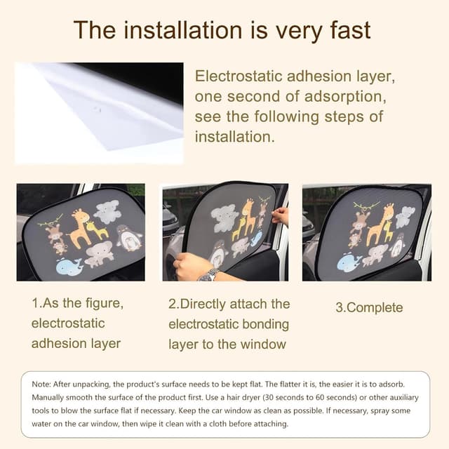 Detalle 2 de Car sunshade 44 x 36 cm