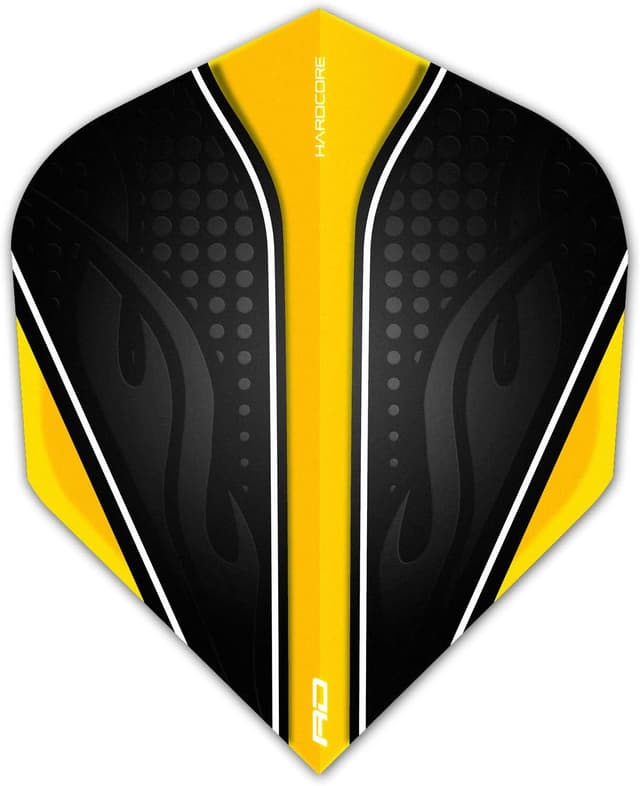 Detalle de Red Dragon Hardcore Radical Extra Thick Standard Dart Flights (4 sets, 12 flights)