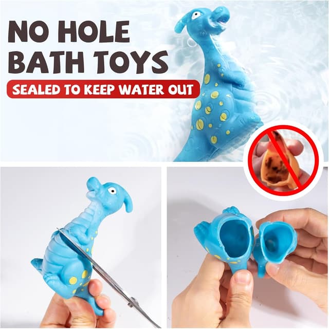 Detalle 2 de Hely Cancy Dinosaur Bath Toys 12 pcs