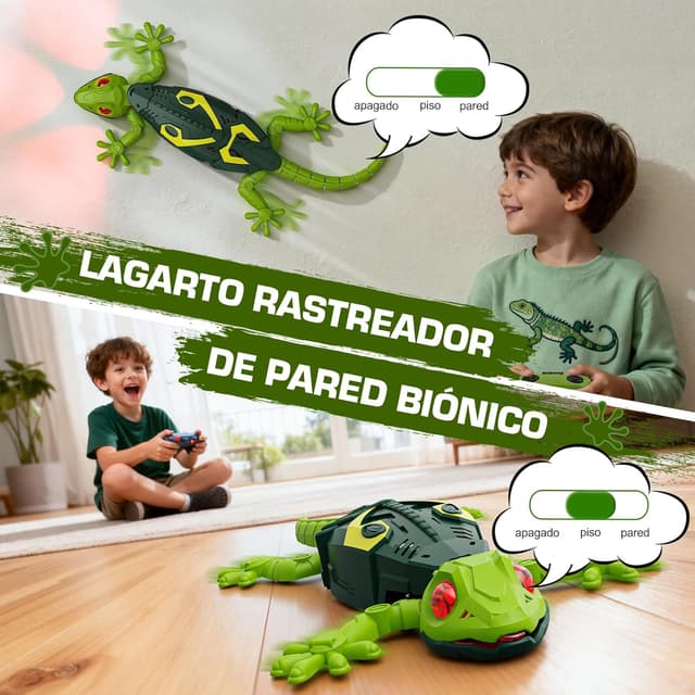 Thumbnail 2 de Yidoroye Gecko Trepador lagarto teledirigido 10 m