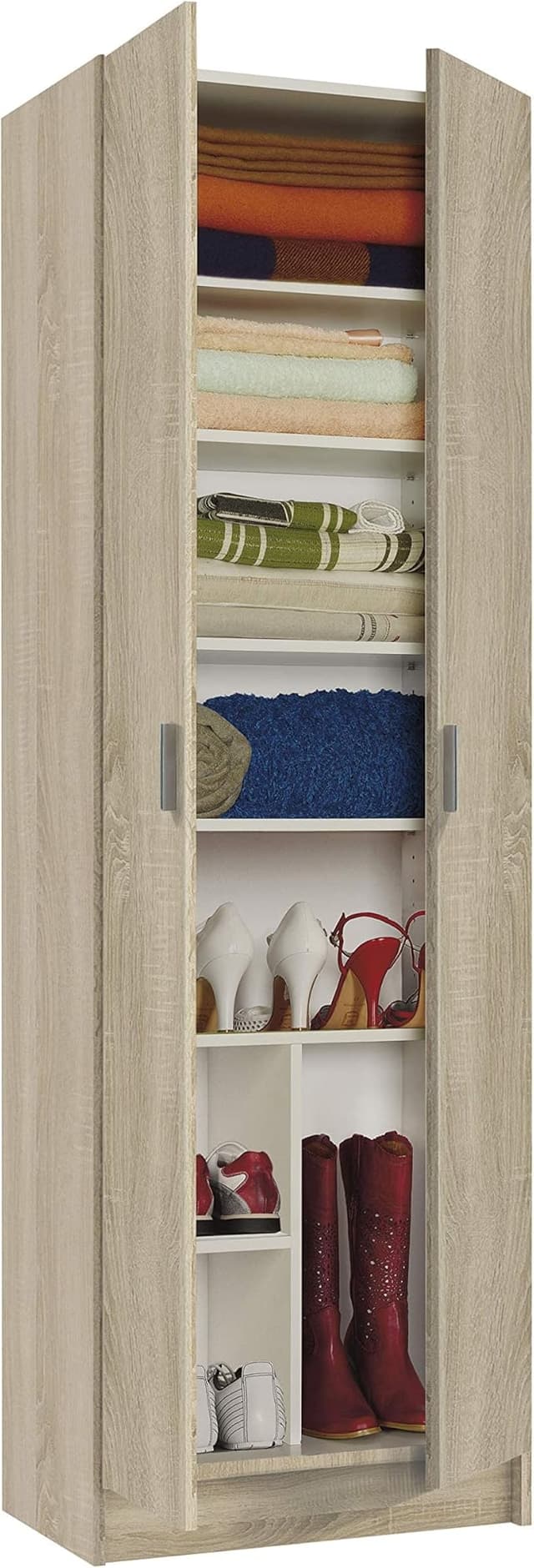 Detalle de Habitdesign Zapatero 2 Puertas con 6 Estantes