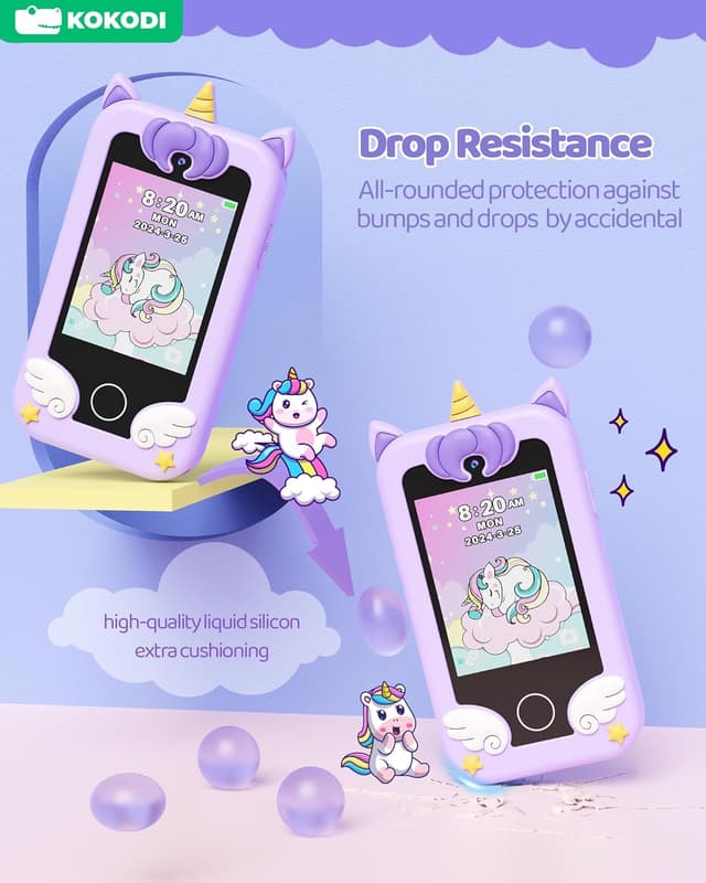 Thumbnail 1 de KOKODI Kids Smart Phone Toy with Dual Camera