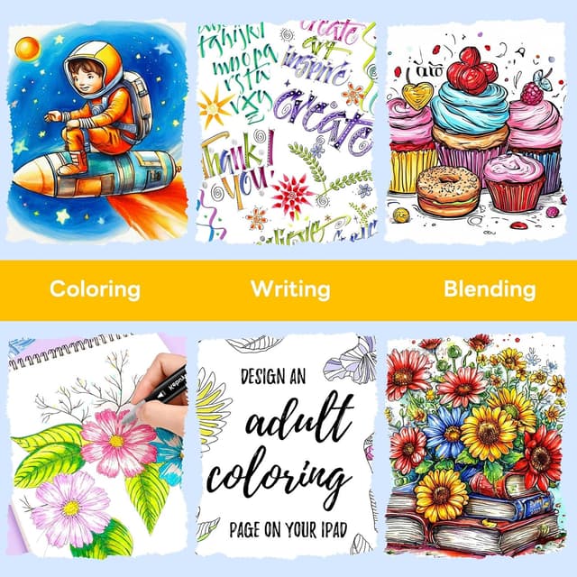 Thumbnail 6 de Kebuye ebuye Alkohol Marker Set 80 Farben 🎨