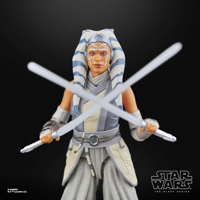 Detalle 1 de Star Wars The Black Series: Ahsoka Tano (Peridea) 🌟 Figurita Coleccionable