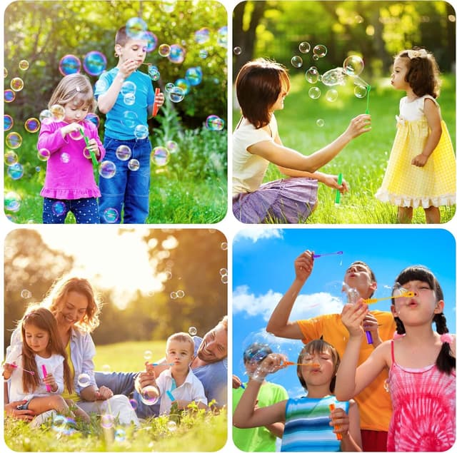 Detalle 2 de SpringFlower 200-Piece Mini Bubble Wands Party Favor Assortment