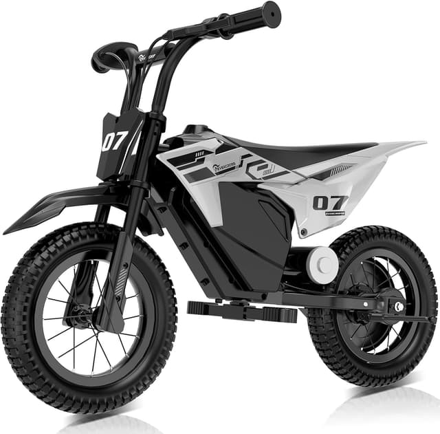 Detalle de EVERCROSS EV13M moto électrique enfant 150 W, 8/16 km/h, frein à disque et autonomie jusqu’à 12 km