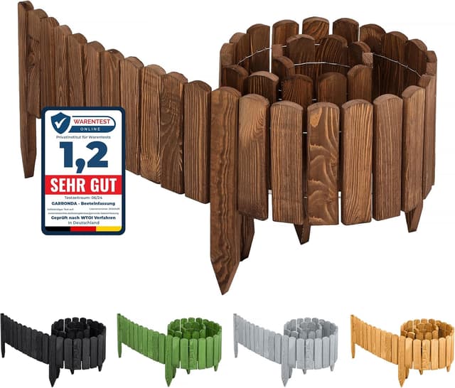 Detalle de Garronda Rasenkante Beeteinfassung 200 x 8 cm