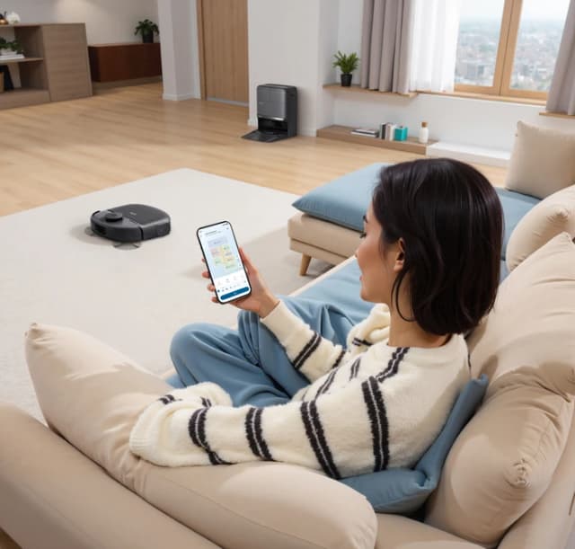 Thumbnail 29 de eufy Omni C28 Saug‑ und Wischroboter 15.000 Pa