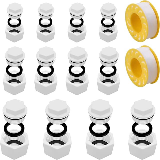 Detalle de Cosswe Verschlusskappe Außengewinde 24er