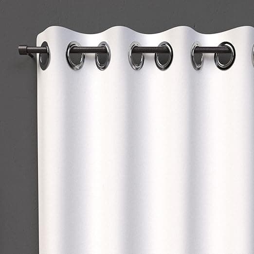 Detalle de Soleil d'ocre Cortina Blackout Ojales 140x250 cm ☀