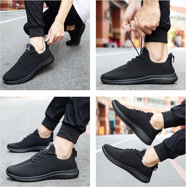 Thumbnail 6 de VAMJAM Men’s Ultra Lightweight Breathable Walking & Running Shoes with Non-Slip MD Sole
