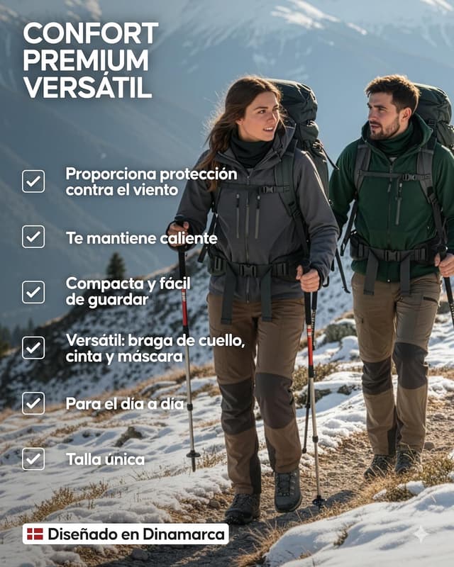 Thumbnail 2 de DANISH ENDURANCE Braga Cuello 80% Merino Unisex