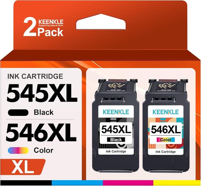 Detalle de PG-545XL CL-546XL Multipack als Ersatz für Canon: 1x PG-545XL Black & 1x CL-546XL Tri-Farbe