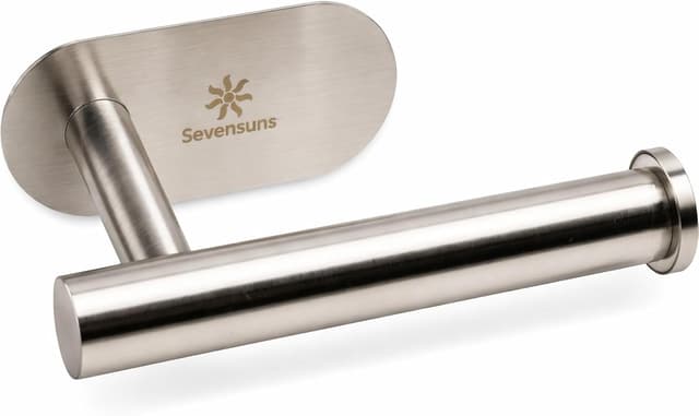 Detalle de Porta carta igienica adesivo 3M inox silver