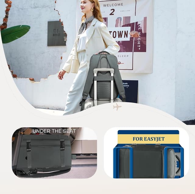 Detalle 2 de Yankony Sac à Dos Voyage Cabine 45x36x20 30 L