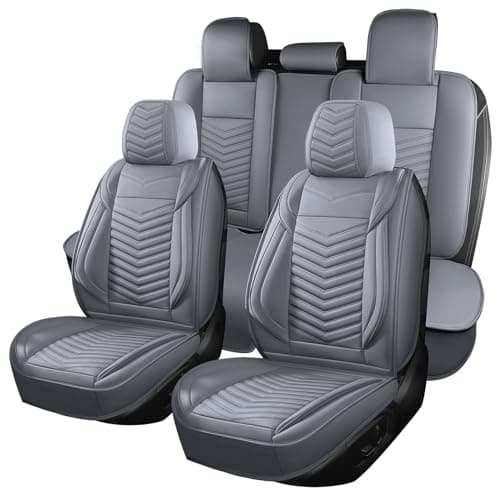 Imagen de HChengkikz Style1 5-Piece Car Seat Covers, Grey en OfertitasTOP