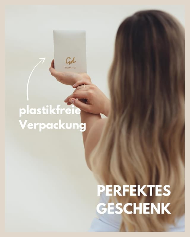 Detalle 2 de GD GOOD.designs Piratenkette Damen mit Kompass-Anhänger – wasserfest vergoldete 18K Kette aus 316L Edelstahl