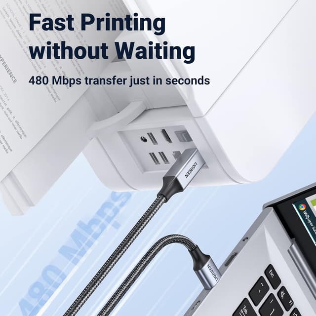 Thumbnail 2 de UGREEN USB A to B Printer Cable 2M