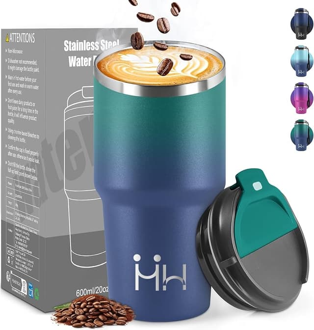 Imagen de HoneyHolly Termo Cafe 600 ML — vaso térmico para coche en OfertitasTOP
