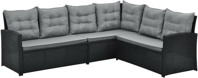 Detalle de Evre Monroe outdoor dining set 8 seats