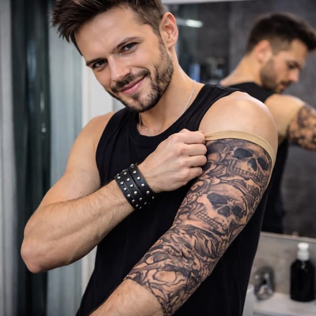 Thumbnail 5 de TK Group Timo Klingler 5 PIEZAS mangas tatuaje 🎭